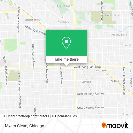 Myers Clean map