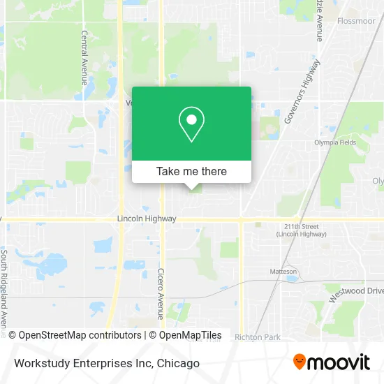 Workstudy Enterprises Inc map
