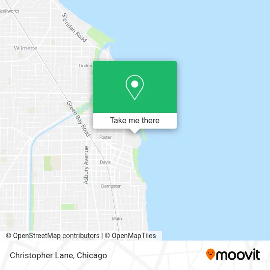 Christopher Lane map