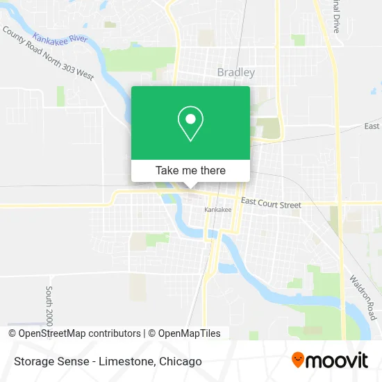 Storage Sense - Limestone map