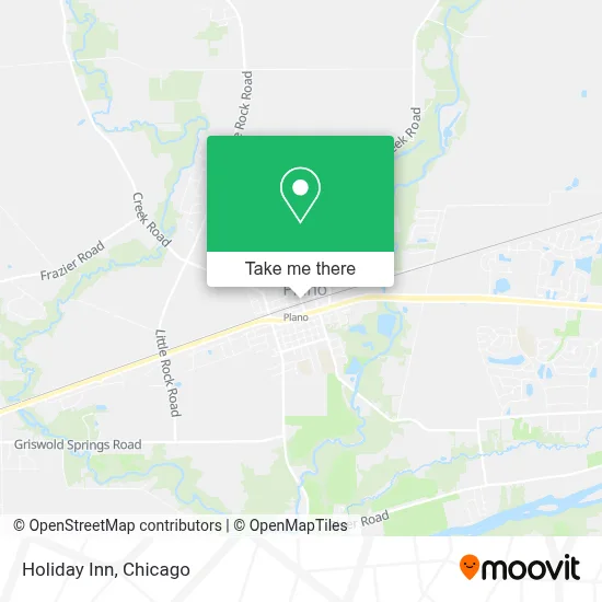 Holiday Inn map