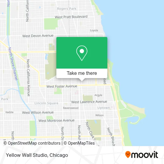 Yellow Wall Studio map