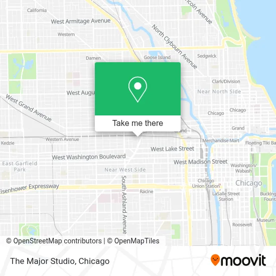 The Major Studio map