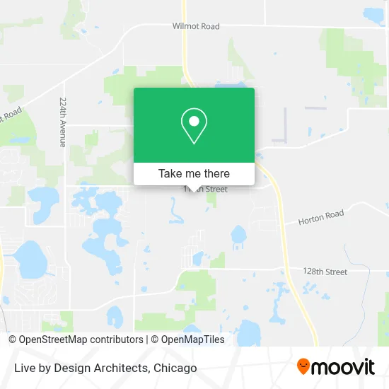 Live by Design Architects map