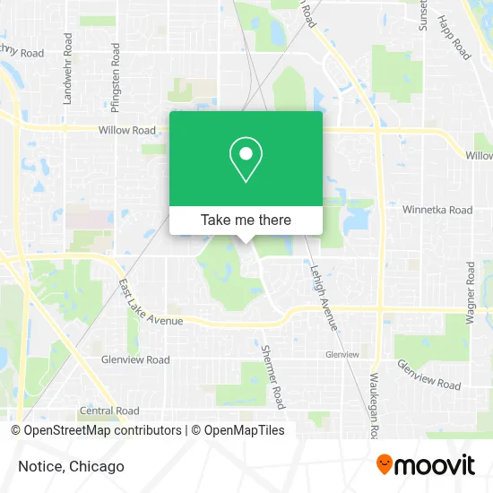 Notice map