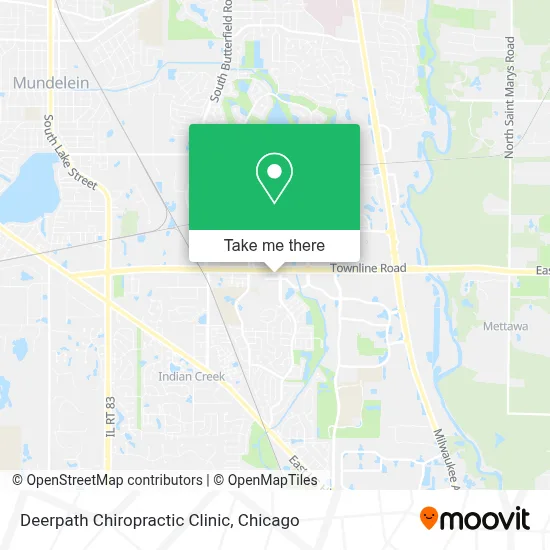 Deerpath Chiropractic Clinic map