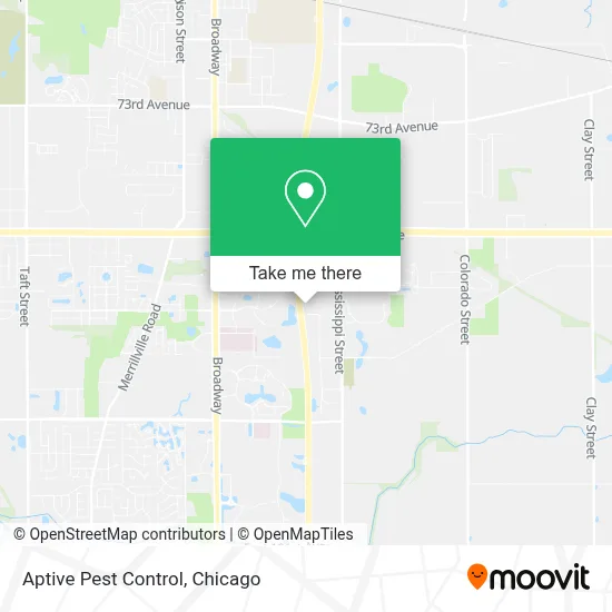 Aptive Pest Control map