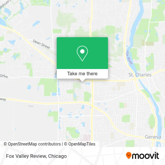 Fox Valley Review map