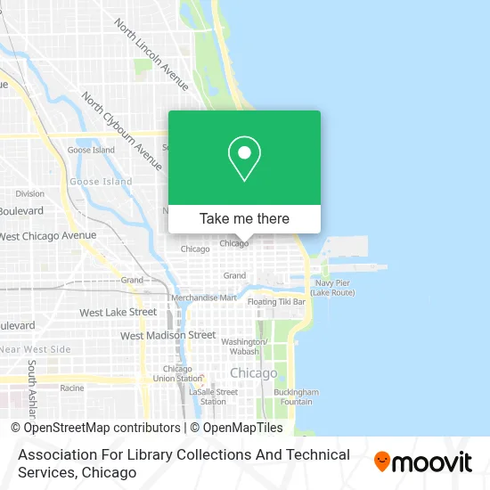 Association For Library Collections And Technical Services map