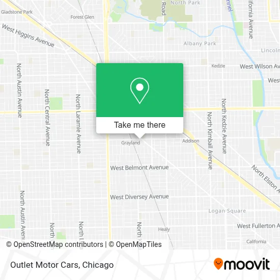Outlet Motor Cars map