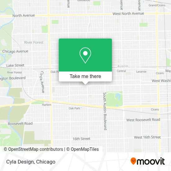 Cyla Design map