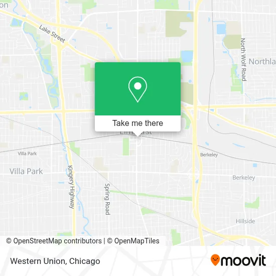 Western Union map