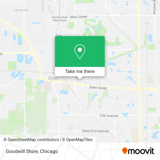 Goodwill Store map