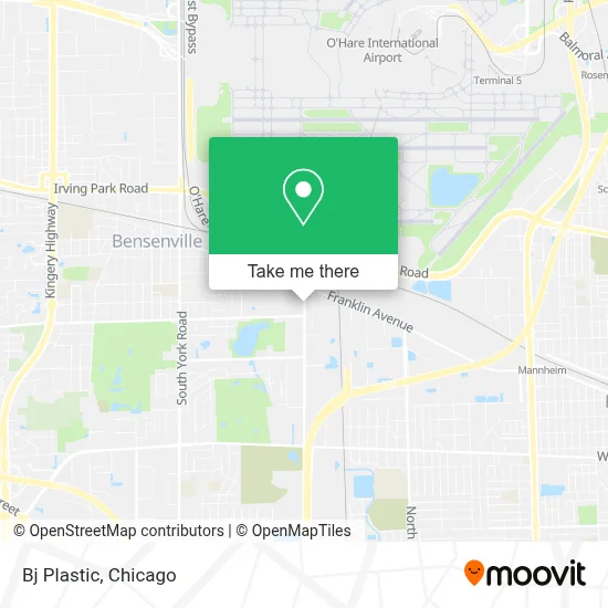 Bj Plastic map