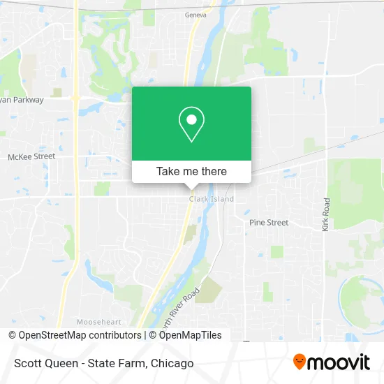 Scott Queen - State Farm map