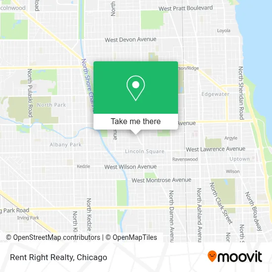 Rent Right Realty map