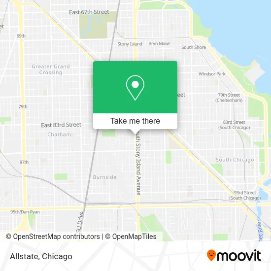 Allstate map