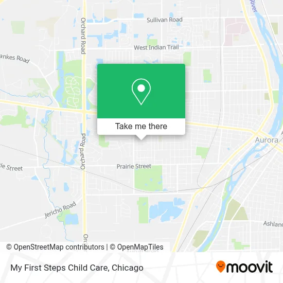 My First  Steps  Child Care map