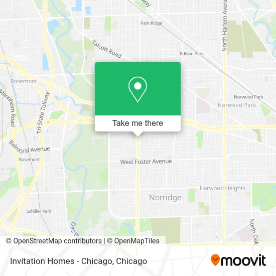 Invitation Homes - Chicago map