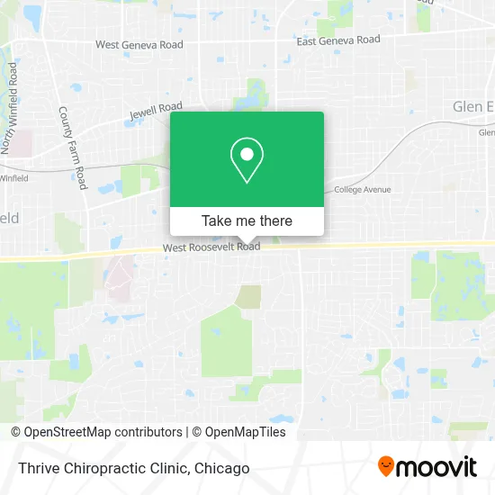Thrive Chiropractic Clinic map