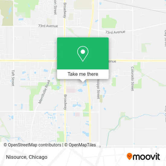 Nisource map