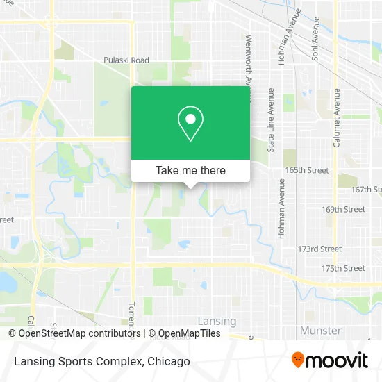 Lansing Sports Complex map
