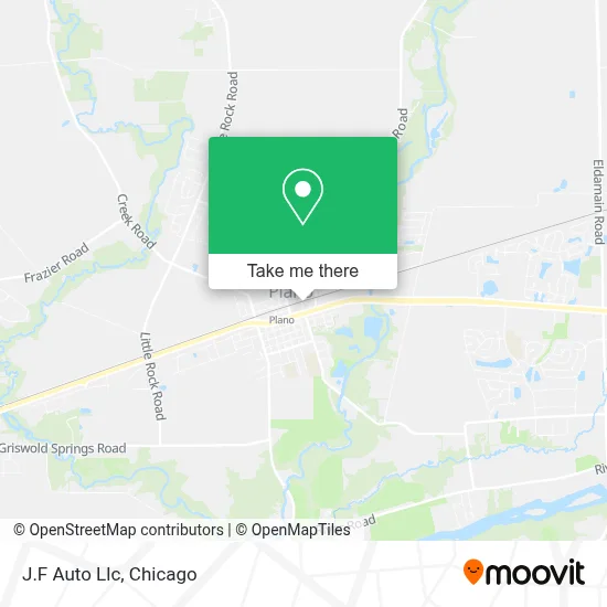 J.F Auto Llc map