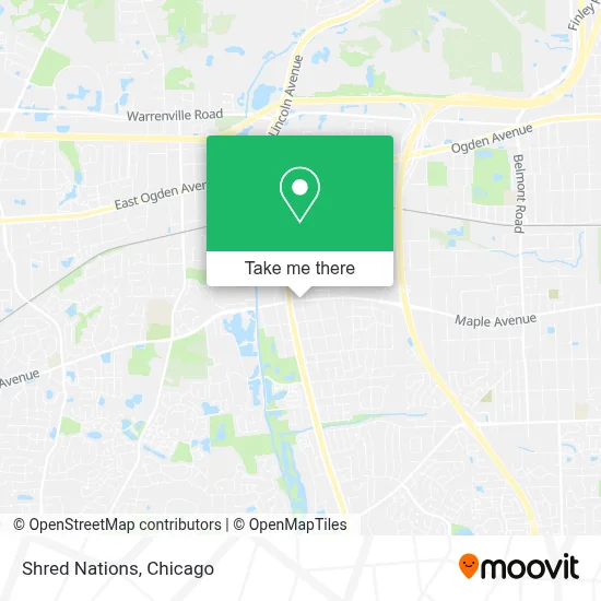 Shred Nations map