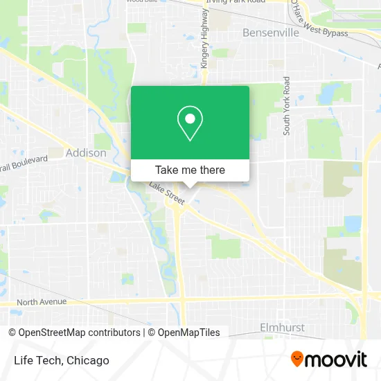 Life Tech map