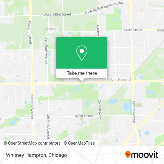 Whitney Hampton map