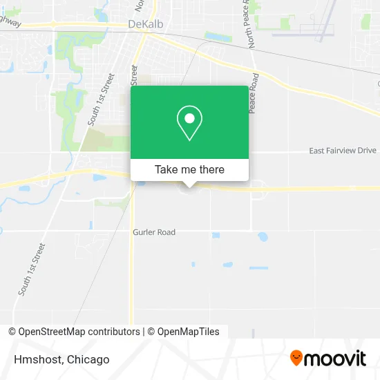 Hmshost map