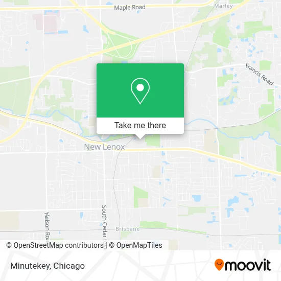 Minutekey map