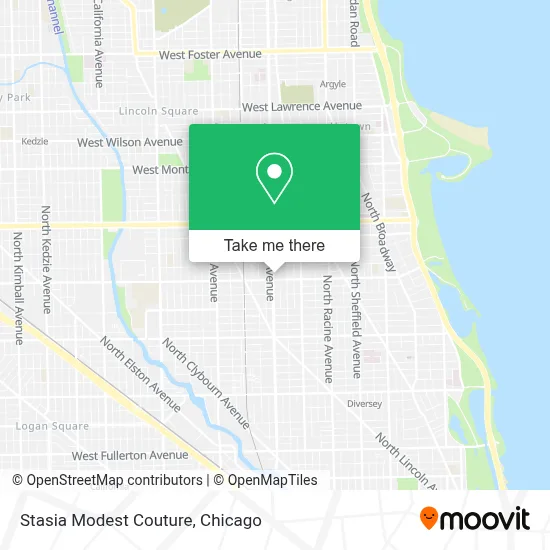 Stasia Modest Couture map