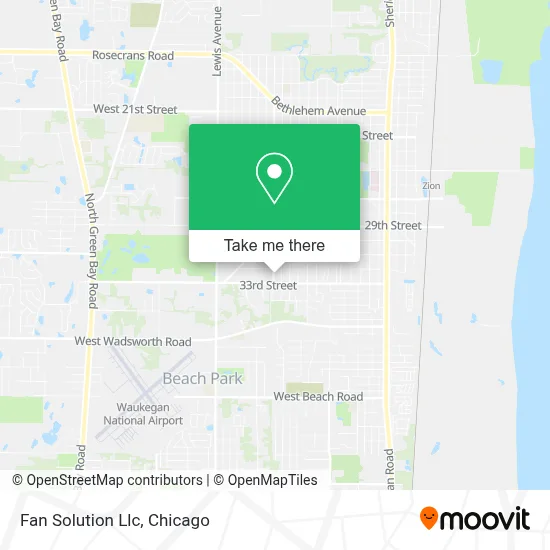 Fan Solution Llc map