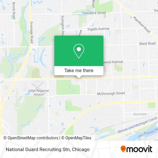 National Guard Recruiting Stn map