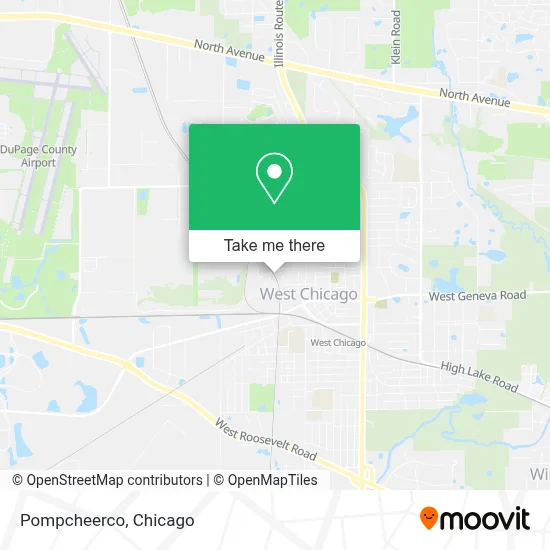 Pompcheerco map