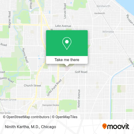 Ninith Kartha, M.D. map
