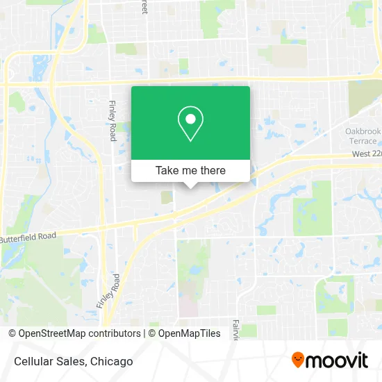 Cellular Sales map