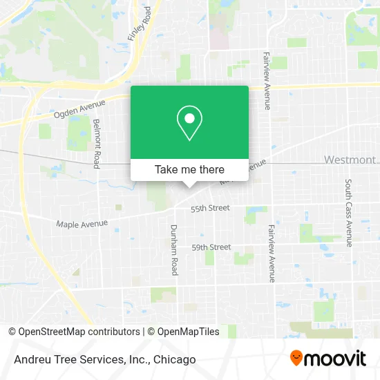 Andreu Tree Services, Inc. map