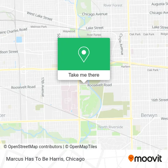 Marcus Has To Be Harris map