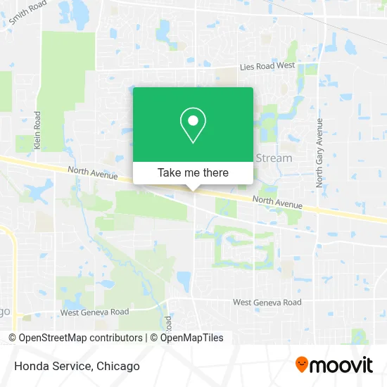 Honda Service map