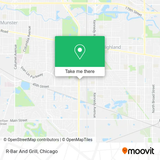 R-Bar And Grill map