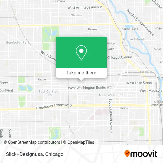 Slick+Designusa map