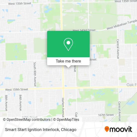 Smart Start Ignition Interlock map