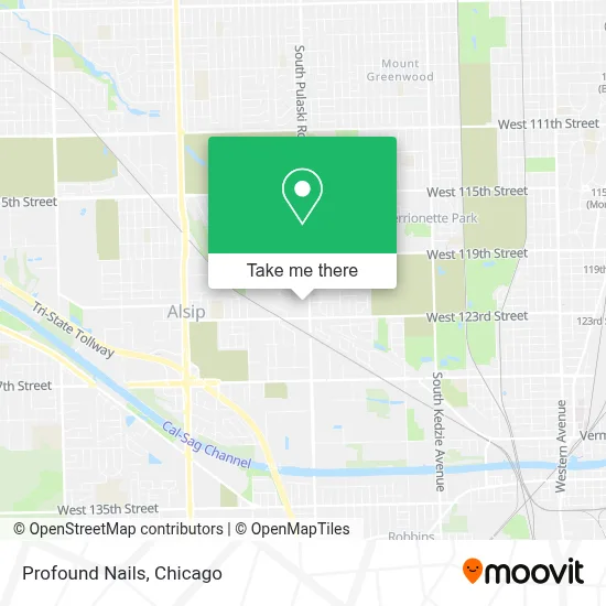 Profound Nails map