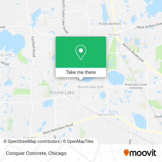 Conquer Concrete map