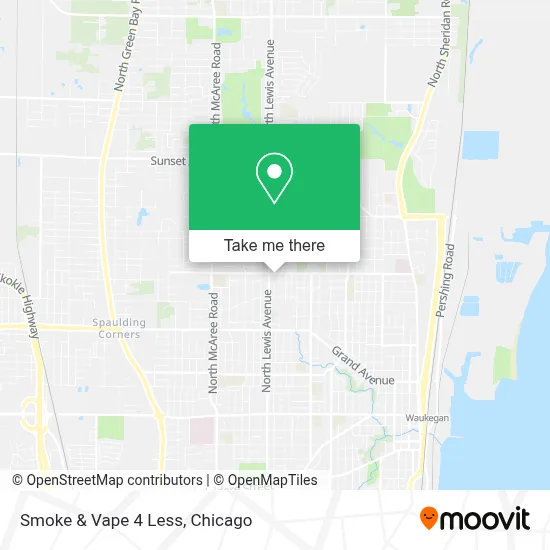 Smoke & Vape 4 Less map