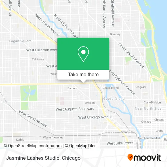 Jasmine Lashes Studio map