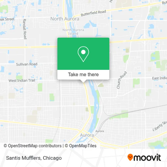 Santis Mufflers map