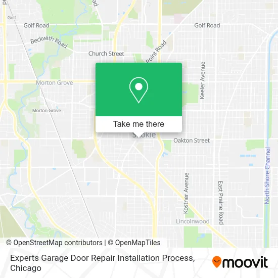 Experts Garage Door Repair Installation Process map